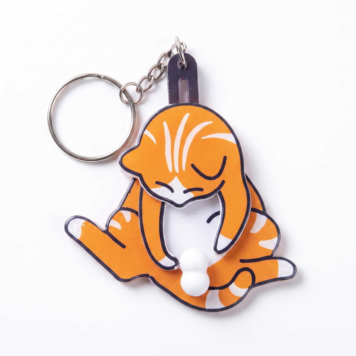 Mischief Cat - Interactuve Cat Keychain