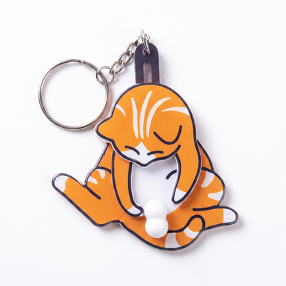 Mischief Cat - Interactuve Cat Keychain